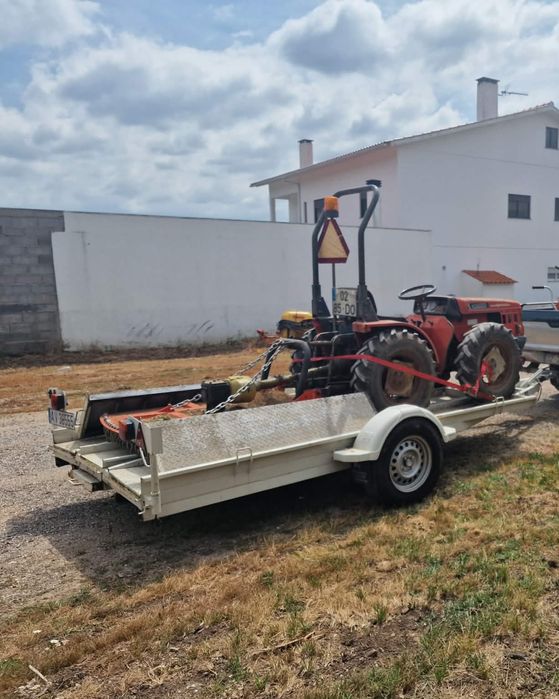 Reboque porta carros com matricula propria