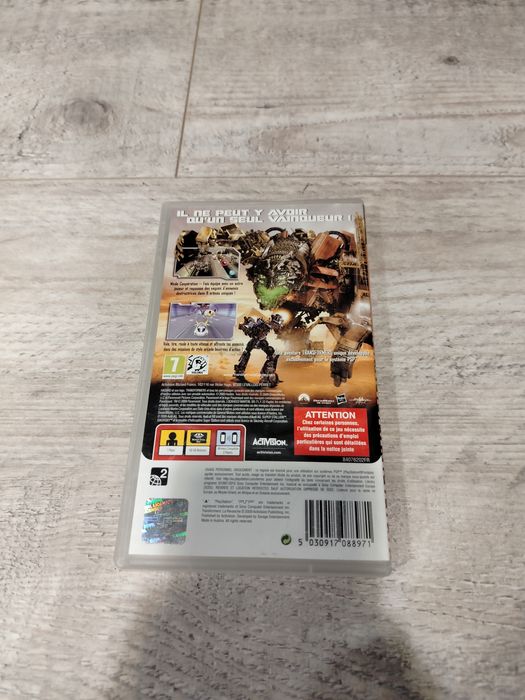 Gra Transformers revenge of the fallen psp