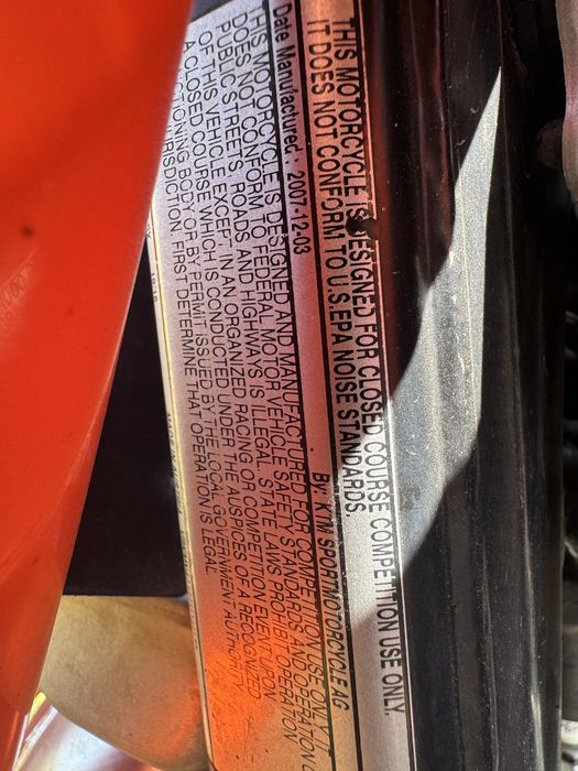 KTM SX85 в гарному стані