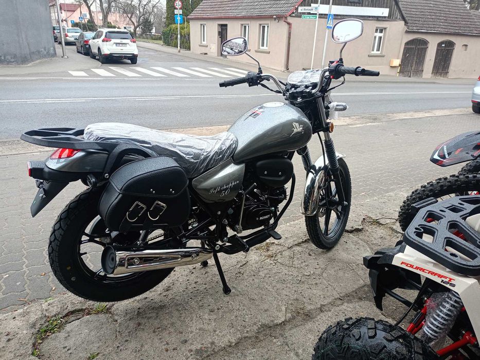 Romet Soft chopper 50cm3 Nowy Raty na D.Osob.dowozimy ,szkolimy