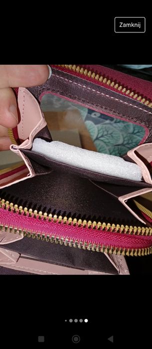 Torebko portfel eko skóra - nowy