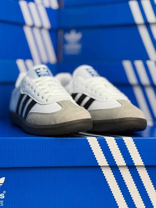 !ТОП! Adidas Samba OG Originals White Black 37 38 39 40 41 42 43 44 45