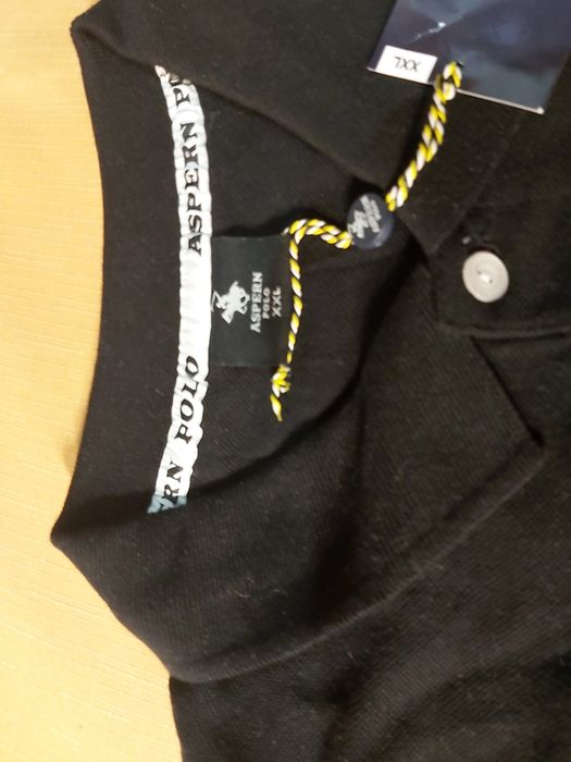 ASPERN POLO XXL koszulka polówka black exclusive