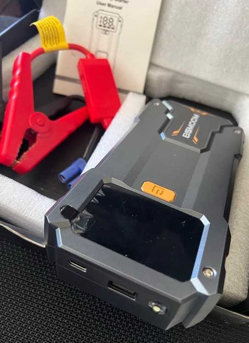 Arrancador de Bateria / Jump Starter / Start Booster 12V – BSMOOM B17 – 99Wh – Novo