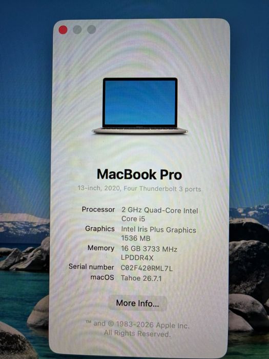 Appel MacBook Pro