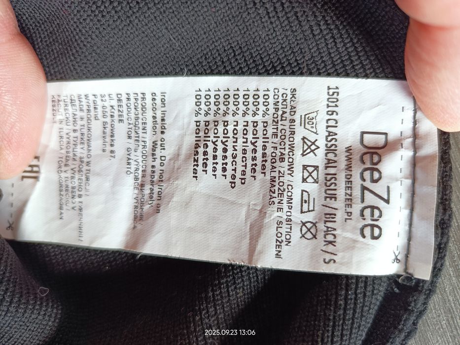 Sukienka mini DeeZee prążek S