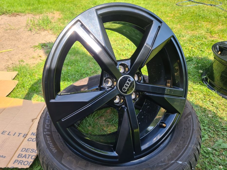 Felgi audi a1 5x100 17" czarne OEM