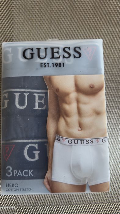 Bokserki meskie Guess orginal  3 pack XXL