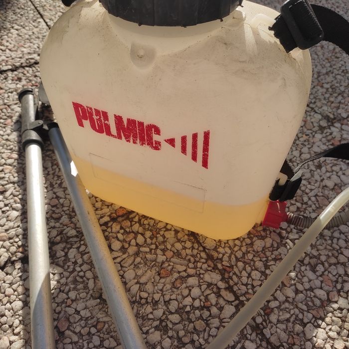Pulverizador herbicida bateria 5litros Pulmic