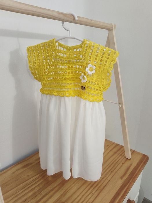 Vestidos em Crochet
