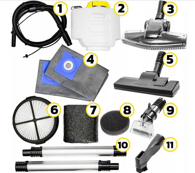 NOWY Odkurzacz Piorący NA MOKRO SUCHO Do tapicerki Dywanów Tkanin