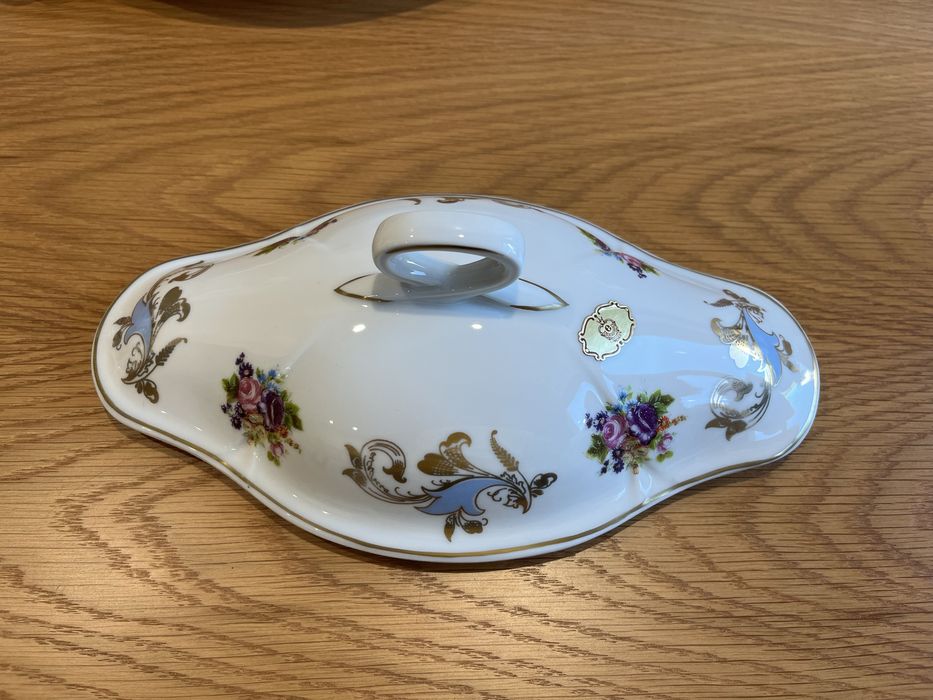 Terrina pintada à mão Limoges