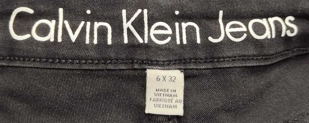 Wr) Calvin Klejn Jeans oryginalne.spodnie jeansowe Roz.M