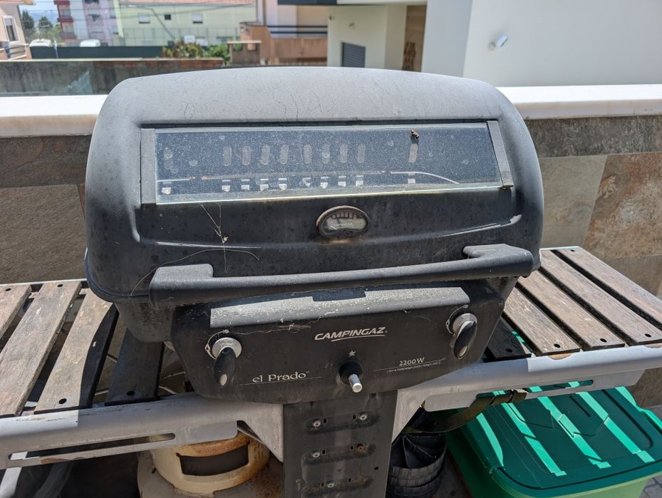 Grelhador gás campingaz