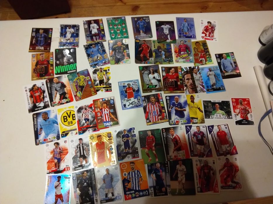 50 kart piłkarskich