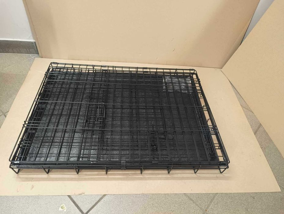 Transporter kojec dla psa/zwierząt metalowy 76x47x53cm metalowy nowy