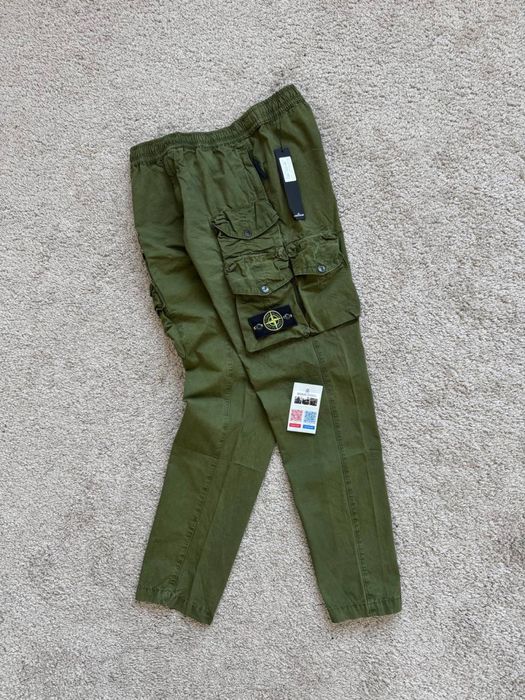 Карго штаны Stone Island Brushed Garment Dyed