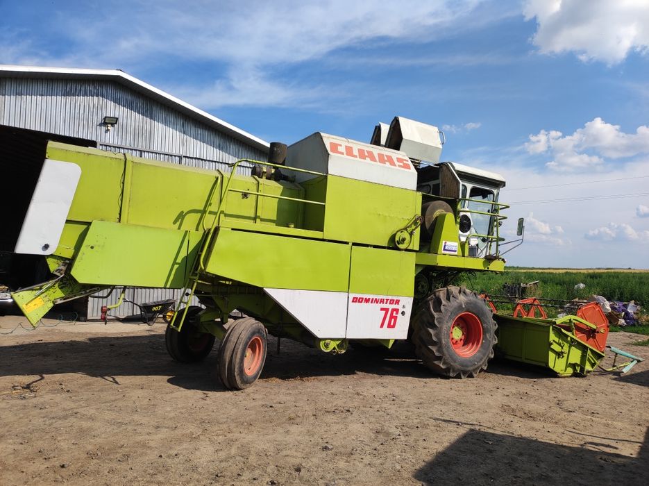 Claas Dominator 76 гідрохід, Mercedes двигун