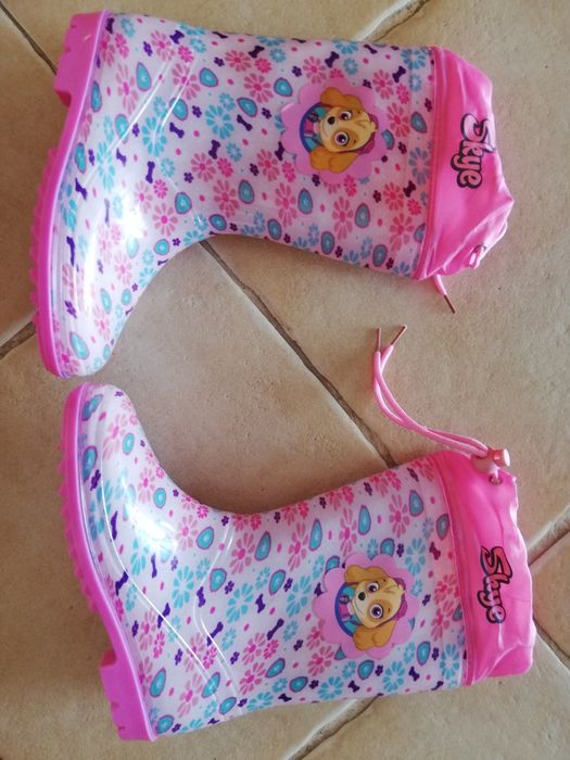 Galochas Botas de borracha criança