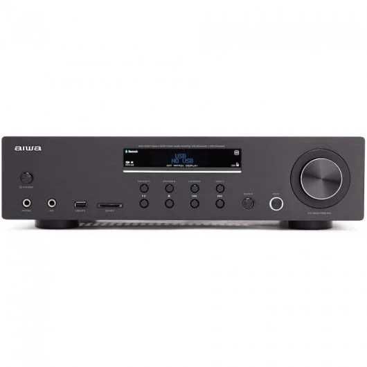 Amplificador Aiwa AMU 120BT semi-novo com garantia - OPORTUNIDADE