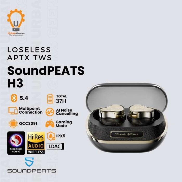 Наушники Soundpeats h3 люкс качество