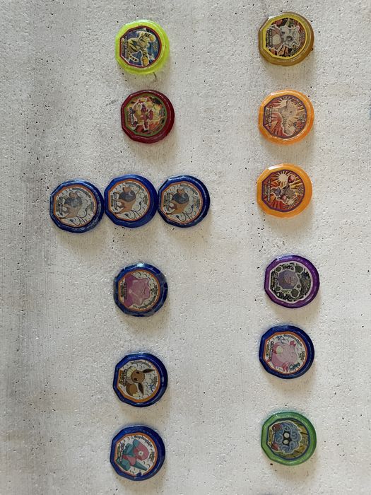42 tazos nox Pokémon