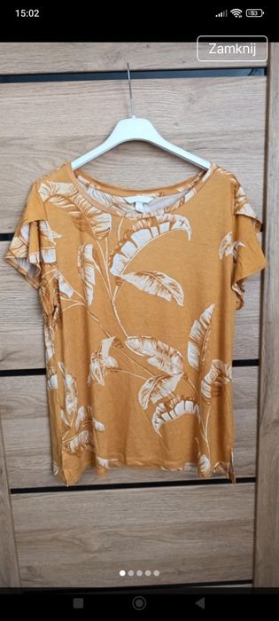 T-shirt damski L h&m