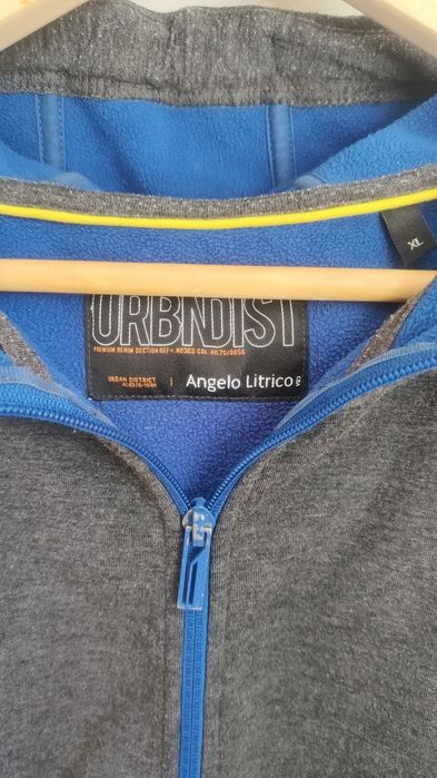 Bezrękawnik z kapturem zapinany na zamek XL