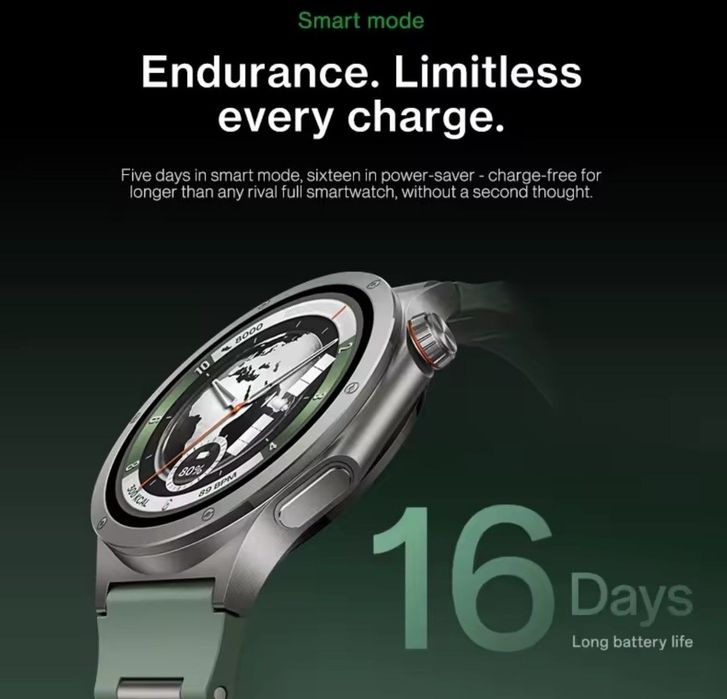 OnePlus watch 4 47mm Midnight Titanium global version