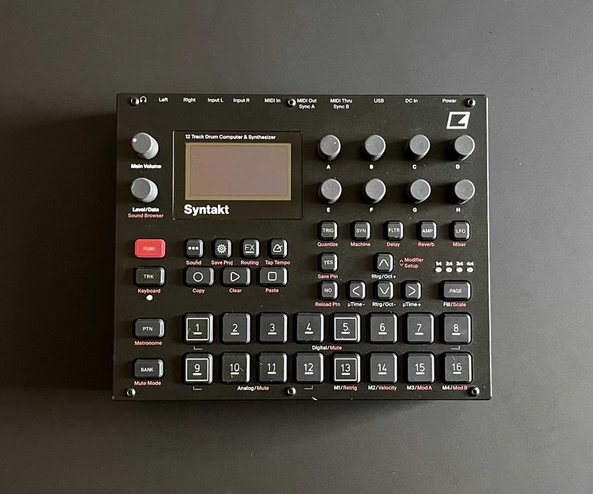 Syntezator Groovebox Elektron Syntakt