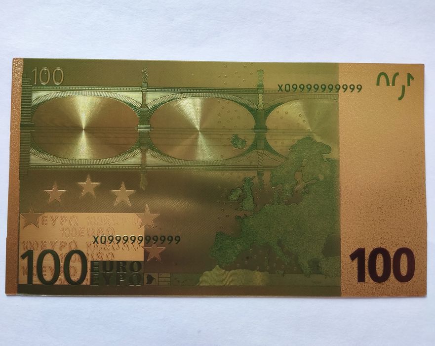 Сувенирная банкнота 100 евро
