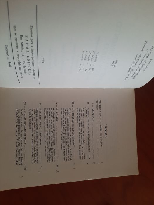 Etapas do desenvolvimento económico W.W.Rostow