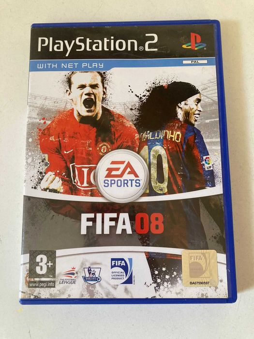 PS2 - FIFA 08 (completo)