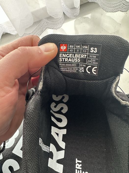 Робоче взуття Engelbert Strauss BOE Kastra II Low S3 43р