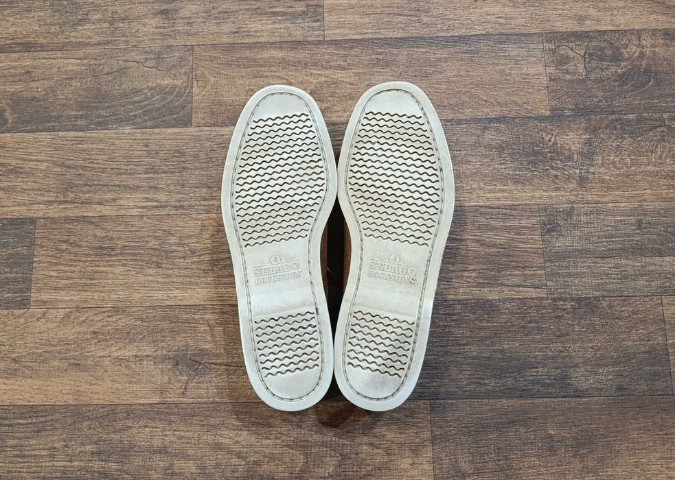 Sebago мужские топсайдеры с натуральной кожи ручной работы мокасины