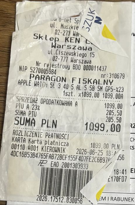 Apple Watch SE 3+ GPS