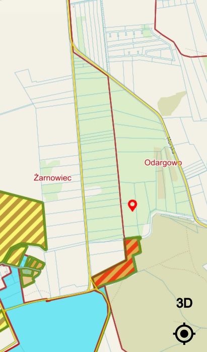 Ziemia rolna blisko morza