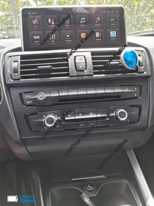 Auto Rádio GPS ANDROID BMW (Série 1, 2, 3 e 4) F20 F21 F22 F30 F31 F32 | CARPLAY • ANDROID AUTO