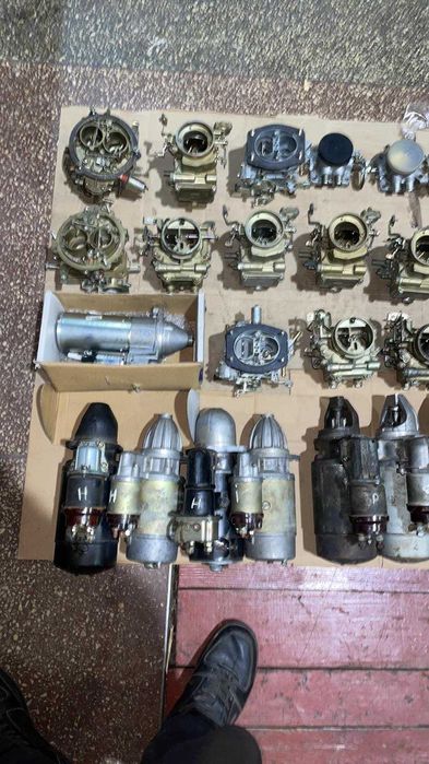 Стартера, карбюратори Уаз, Газ 21, Газ 24, Волга, Зіл, Газ 52, Газ 53