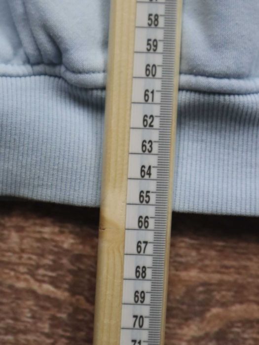 H&M Baby Blue Ontariot ZIp hoodie niebieska bluza rozpinana z kapturem