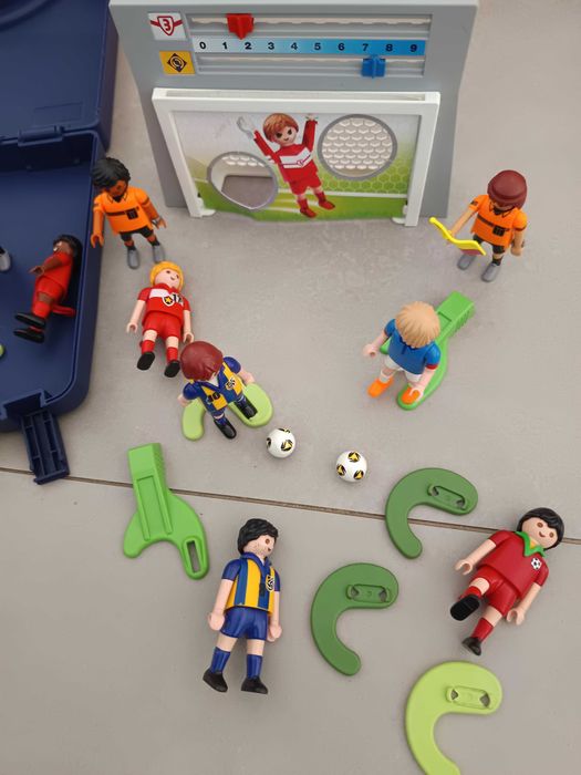 Conjunto Playmobil futebol