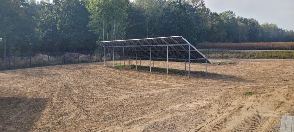Glebogryzarka separacyjna, , równanie terenu, zakładanie trawników