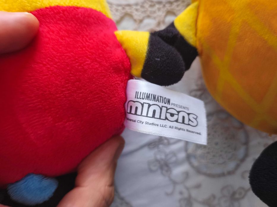 Peluches Minions - 4 unidades