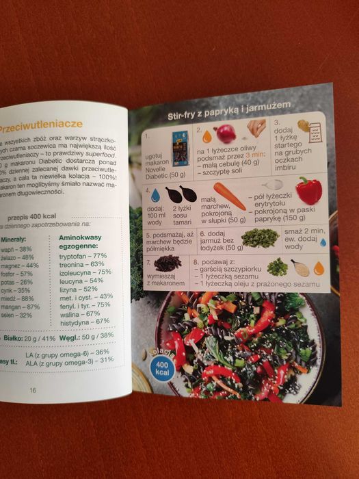 Jadłospisy witalne oraz Jadłospisy zdrowo makaronowe A.Żłobińska