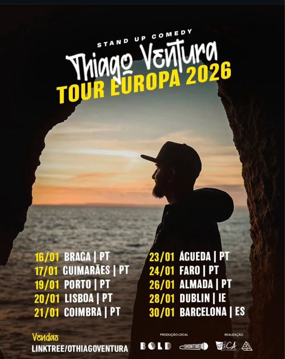 2 bilhetes Thiago Ventura