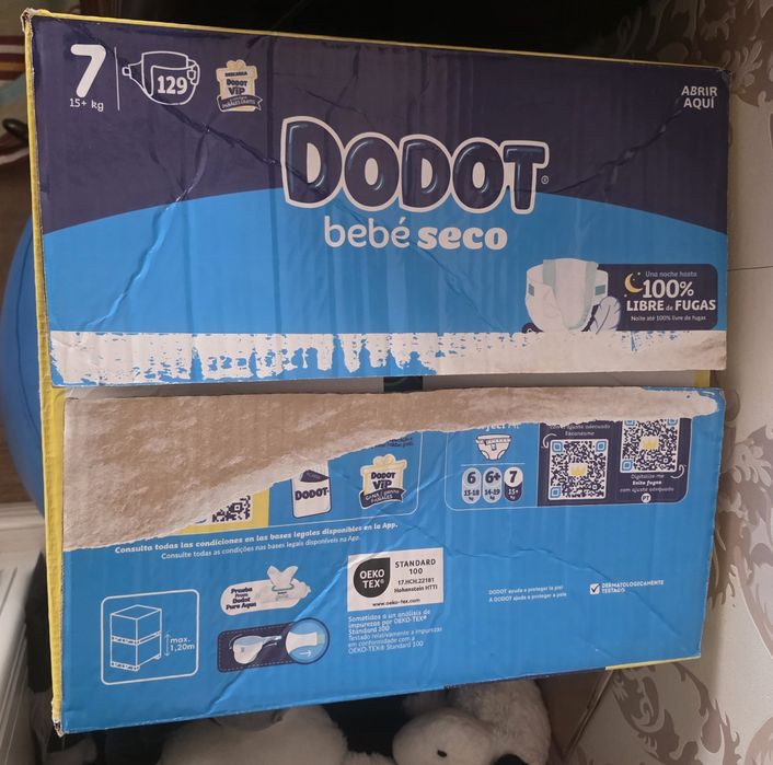 Fraldas Dodot T7