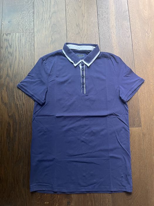Męska koszulka polo granatowa Reserved r. L