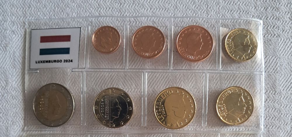 Set Moedas UNC -- Luxemburgo 2024