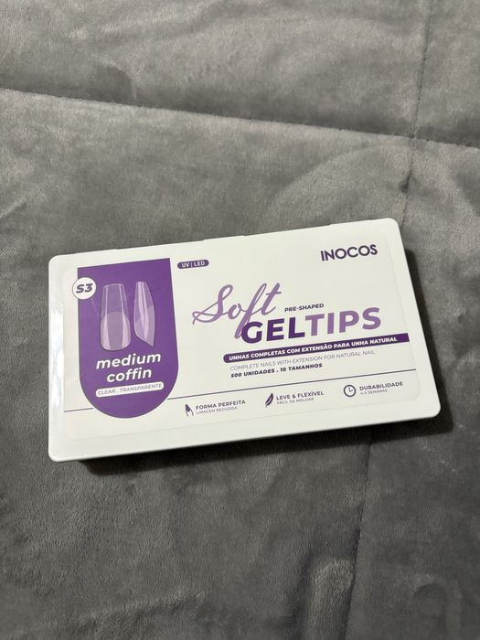 Moldes e tips soft gel