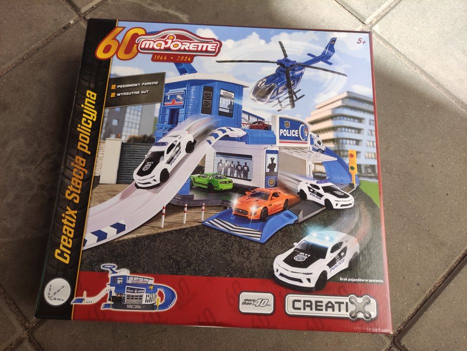 Majorette Creatix stacja policyjna Nowy zestaw